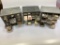 3 Organizers Full of Used Watch Parts