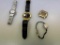 4 Assorted Wrist Watches Hamilton, Seiko, Raymond