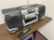 Aiwa Stereo with Speakers and Remote