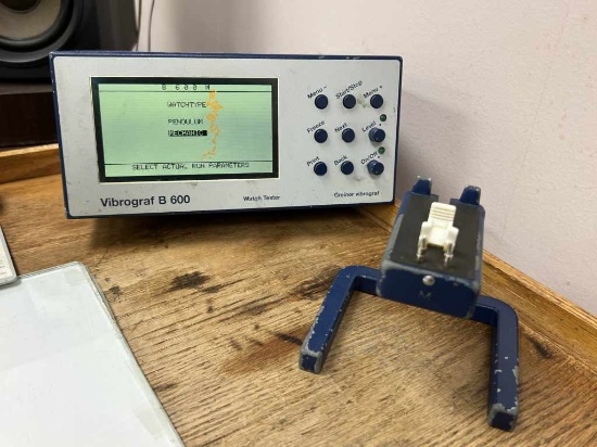 Greiner Vibrograf B600 Watch Timing Machine