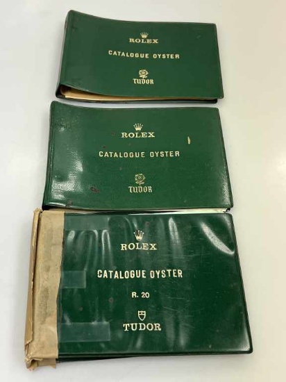 3 Genuine Rolex Oyster Catalogs