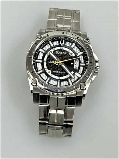 Large Bulova Precisionist Wrist Watch