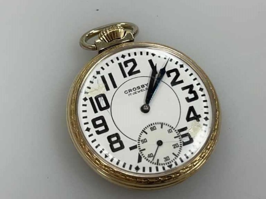 Crosby 17 Jewel Pocketwatch