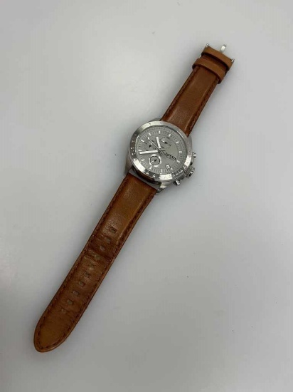 Fossil Wrist Watch with Leather Band
