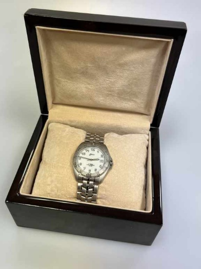 New Belair Swiss Auto Quartz Wrist Watch
