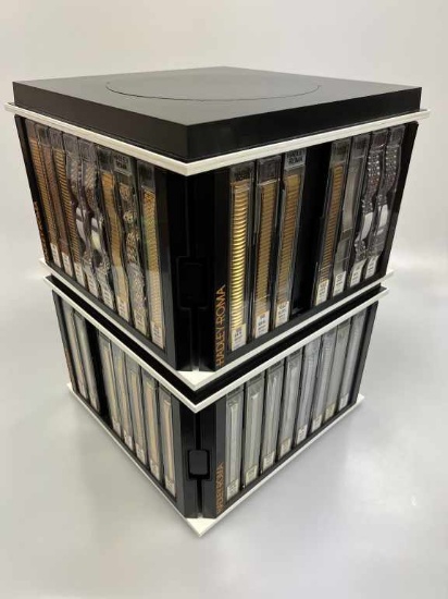 Hadley Roma Revolving Watch Band Display Case