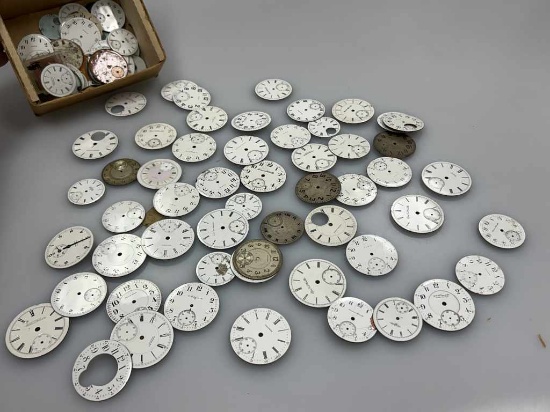 Large Assortment Pocketwatch Dials