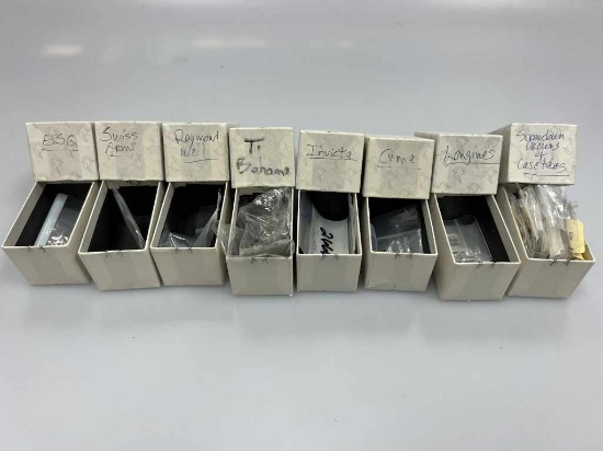 Assorted Watch Case Parts