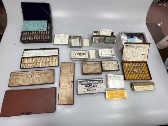 Large Assortment of Watch Hands