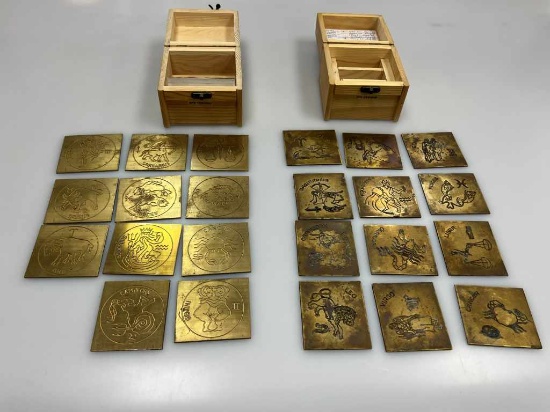 Circle and Zodiac Engraving Fonts