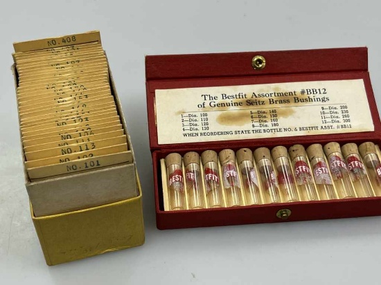 Assorted Brass Watch Bushings and Jewels