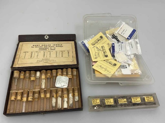 Assorted Roller and Cap Jewels