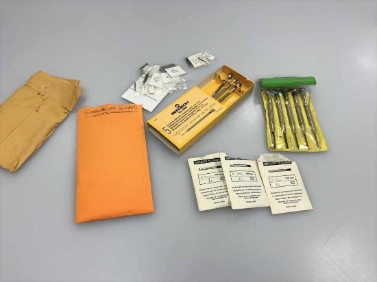 Assorted Watch Makers Screwdrivers and Blades