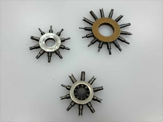 3 Watch Sleeve Wrenches