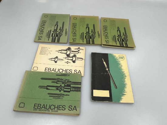Assorted Watch Stem Manuals