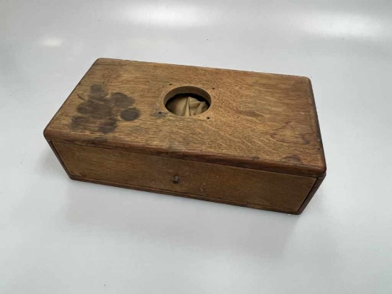 Brass Balance Scale with Oak Case