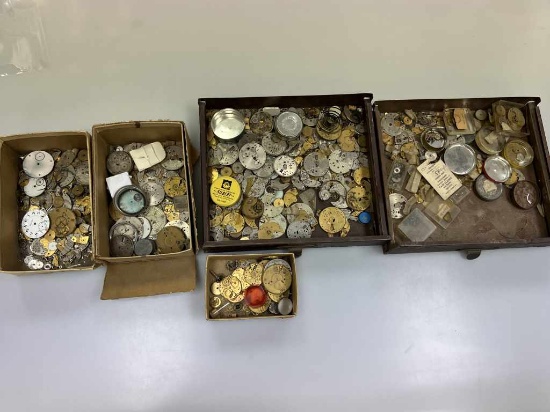 Assorted Pocketwatch Parts