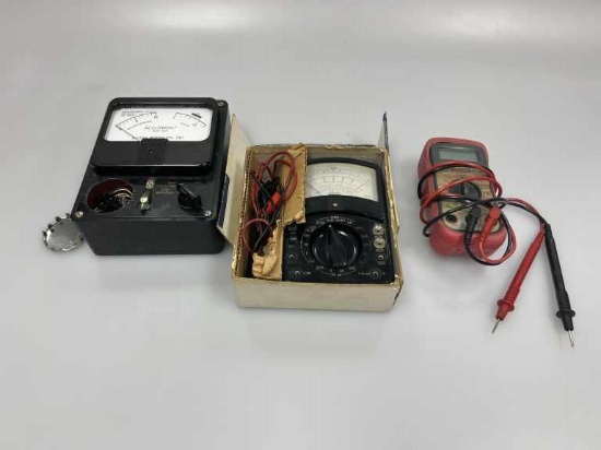 Assorted Multi Testers Bulova Accutron and more