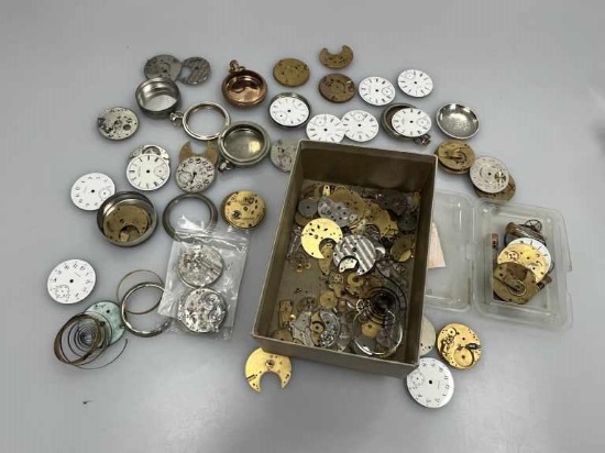 Waltham 18 Size Pocketwatch Parts