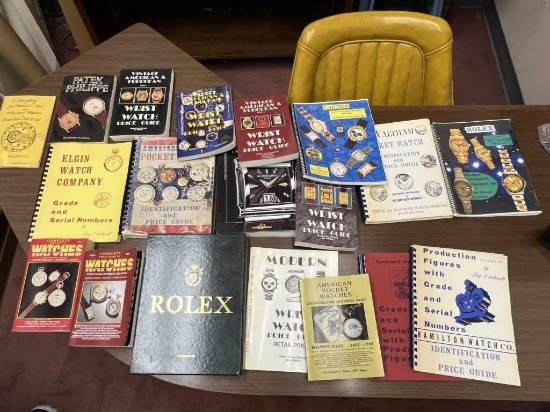 Box of Assorted Watch Books Price & Identification
