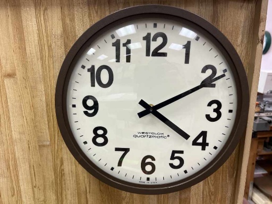 Vintage Westclox Wall Clock Usa