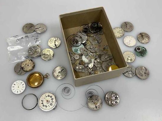 Waltham 12 Size Pocketwatch Parts