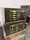 2 Section Per-Fit Watch Crystal Cabinet