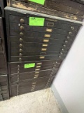 3 BB Metal Watch Crystal Cabinets with Crystals