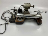 Peerless Watch Lathe with Foot Pedal