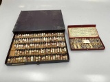 Assorted Watch Parts and Cabinet