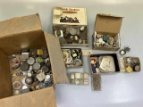 Large Assortment of Watch Parts