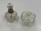 Glass Alcohol Lamp and Jar