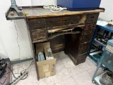 Wooden Watchmakers Desk with Drawers
