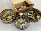 Assorted Vintage Pocketwatch Parts