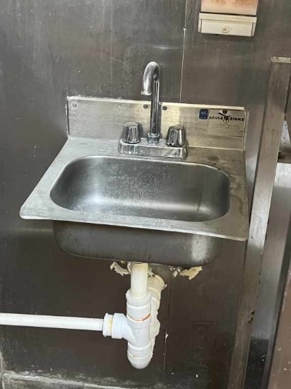 Stainless Steel Handwashing Sink