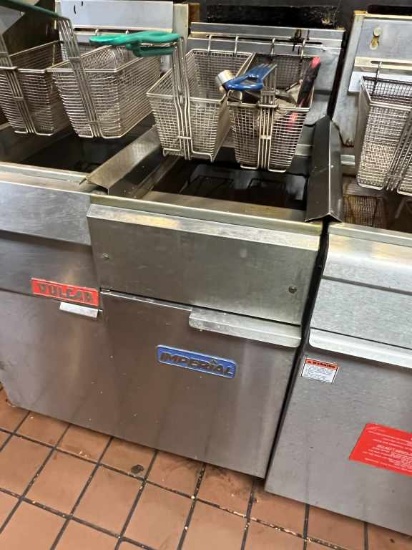 Imperial Single Bay Gas Deep Fryer