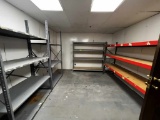 Room of Shelving and Pallet Racking Sections