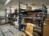 Three Sections of Pallet Racking, No Contents
