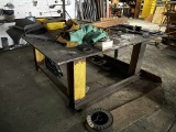 Good Size Heavy Steel Welding Table