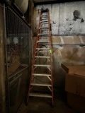 12' Fiberglass Step Ladder Husky