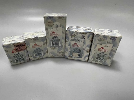 Five Precious Moments Sugar Town Porcelain Figurin