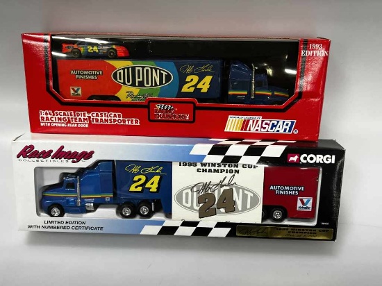 Race Image & Champions Jeff Gordon Nascar Collecta