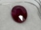 Oval Glass Filled Ruby 9.46 Carat