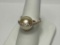 14K Yellow Gold 12mm Golden South Sea Pearl Ring