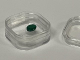 Treated Oval Emeralds 2.55 Total Carats