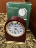 Howard Miller 645-401 Desk Clock.  New Display