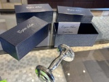 3 Empire Pewter Baby Rattles. New, Retail $85 Each