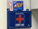 First Aid Kit W/ Box of Extra Band-aids
