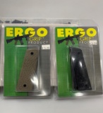2 New Ergo 1911 Pistol Grips 4523 & 4510