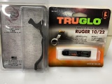 Ruger 10/22 Extended Mag Release & Truglo Fiber